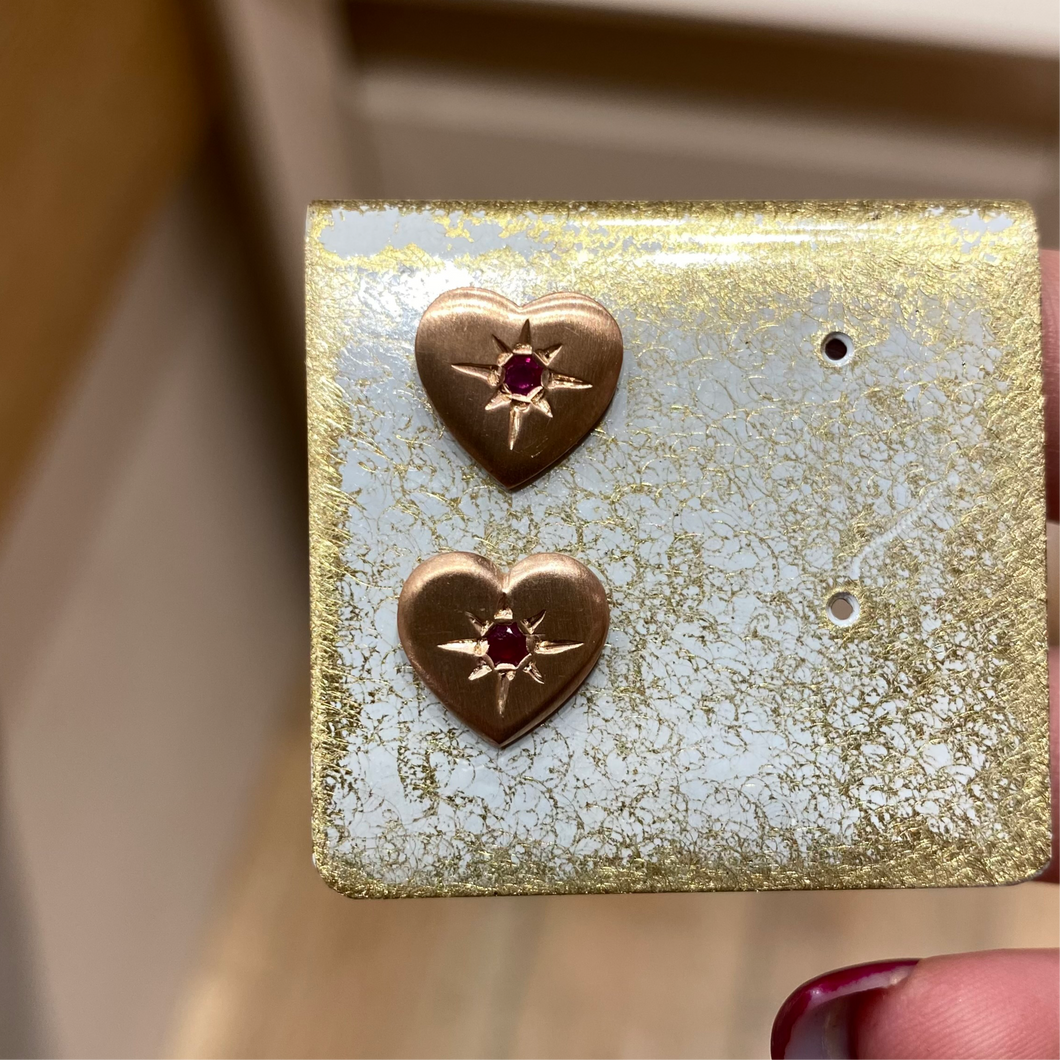 Orecchini Lobo Cuore Sacramore Firenze