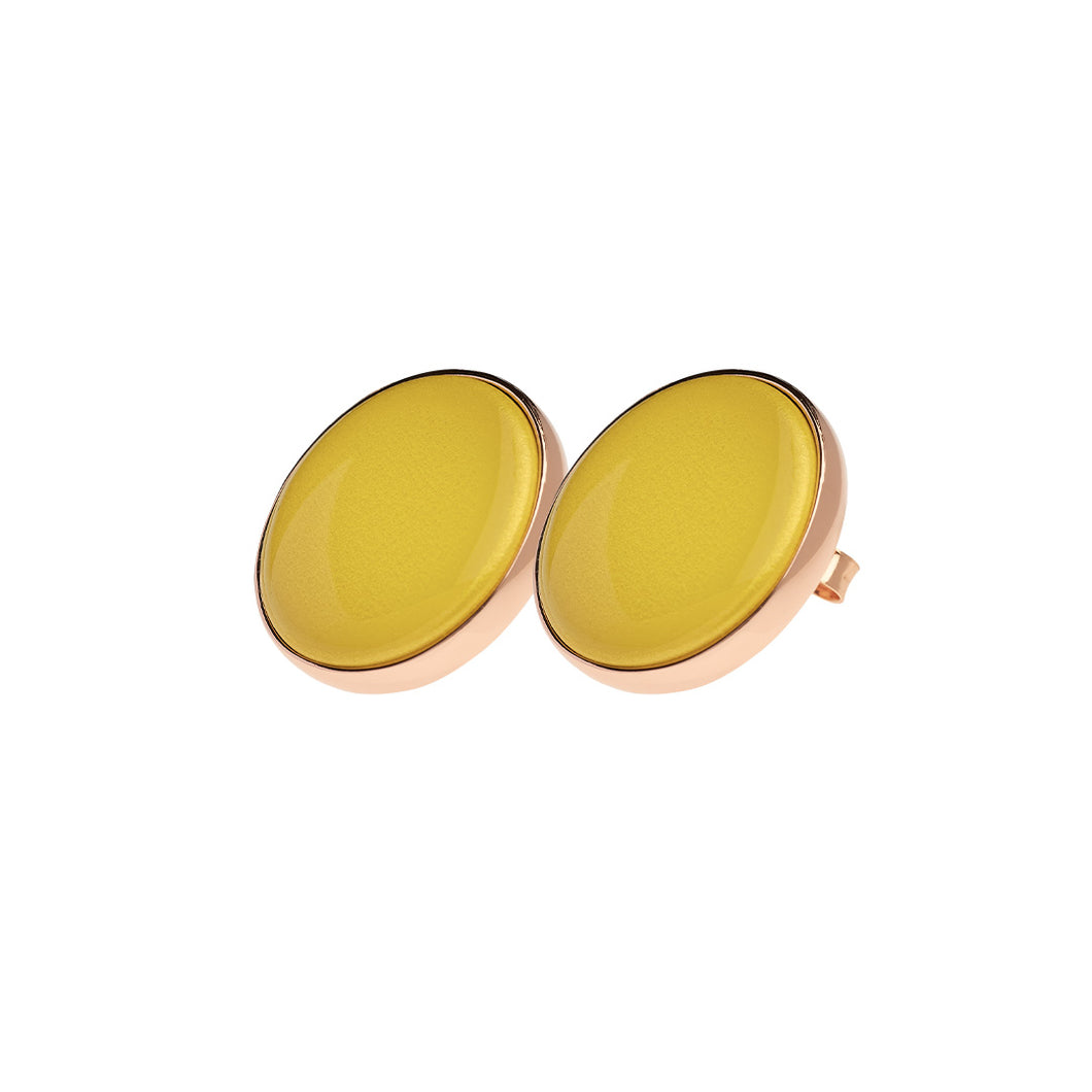 Orecchini Bottonlight Rosso prezioso