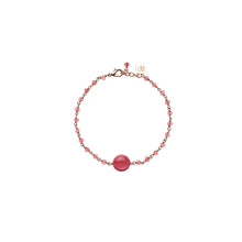 Carica l&#39;immagine nel visualizzatore di Gallery, Bracciale Un Pois Rosso Prezioso