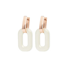 Carica l&#39;immagine nel visualizzatore di Gallery, Orecchini Chain Rosso Prezioso