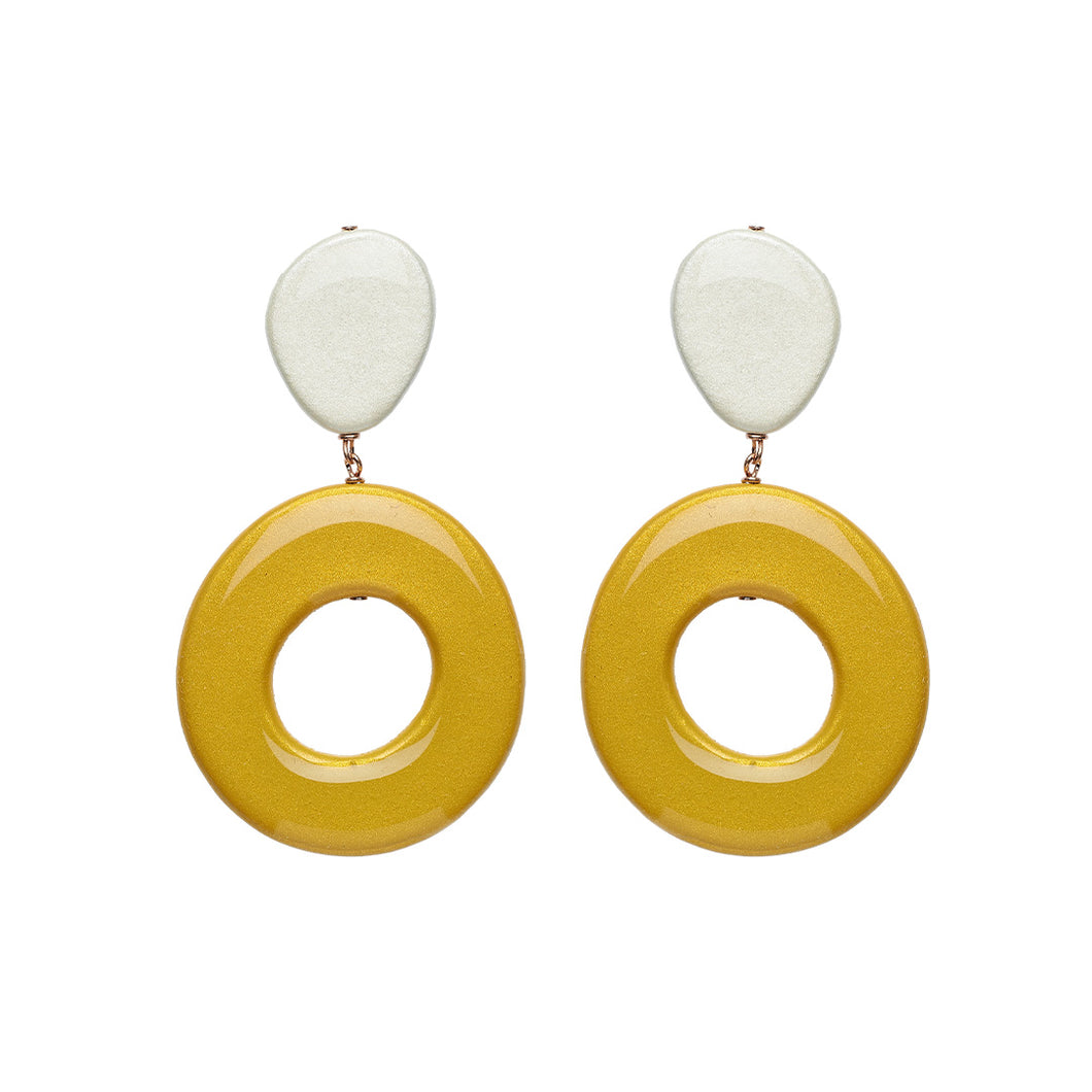 Orecchini Mini Bold Rosso Prezioso