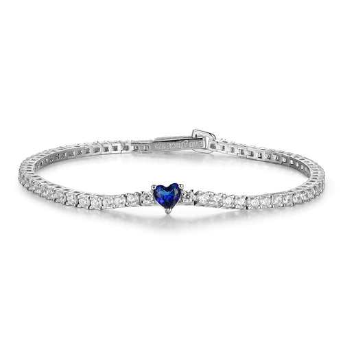 Bracciale Tennis Cuore Evidence