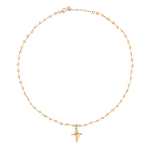 Collana Rosario Croce e Cuore Rue des Mille