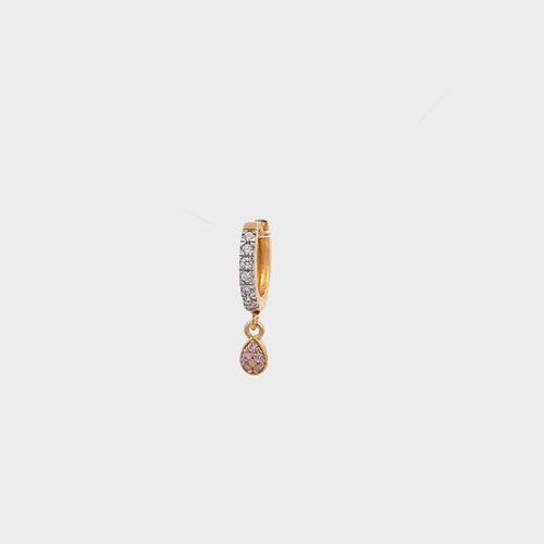 Mono Orecchino Piercing Goccia Rue Des Mille