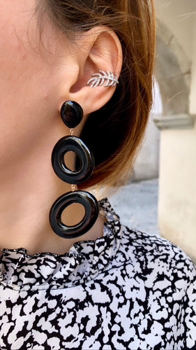 Orecchini Bold Rosso Prezioso