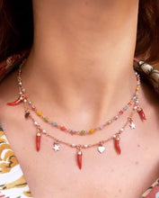 Carica l&#39;immagine nel visualizzatore di Gallery, Collana Corni Doppio Filo Sacramore