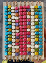 Carica l&#39;immagine nel visualizzatore di Gallery, Bracciale Mattoncini Rosso Prezioso