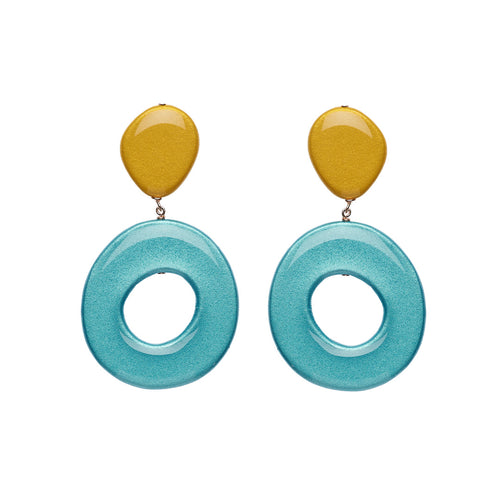 Orecchini Mini Bold Rosso Prezioso